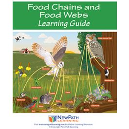 Food Chains & Food Webs Student Learning Guide For Grades 6-10 ...