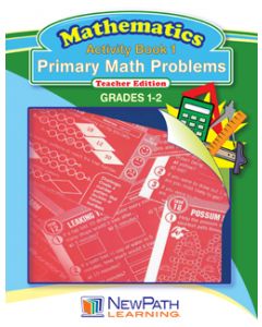 Primary Math Problems Series - Book 1 - Grades 1 - 2 - Downloadable eBook