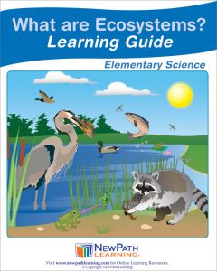 What are Ecosystems? Student Learning Guide - Grades 3 - 5 - Print Version with Multimedia Lesson