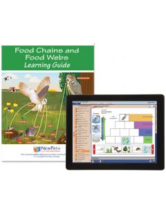 Food Chains & Food Webs Student Learning Guide With Multimedia Lesson Set of 10