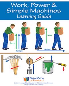 Work, Power & Simple Machines Student Learning Guide - Grades 6 - 10 - Print Version