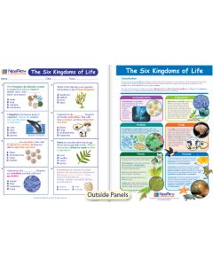 The 6 Kingdoms of Life Visual Learning Guide 